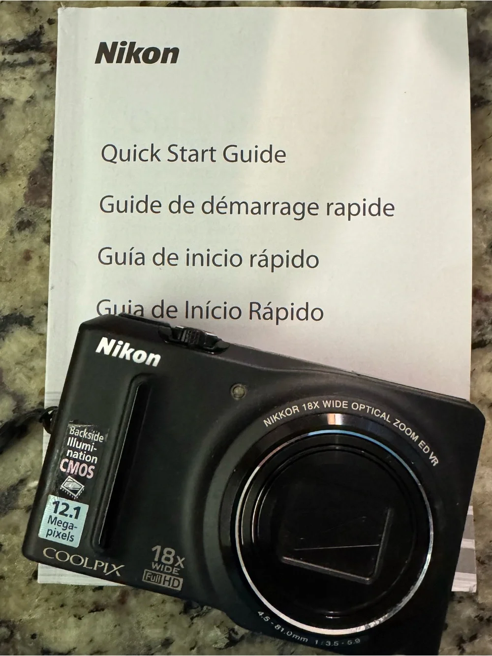 Nikon COOLPIX Compact Digital Camera S9100